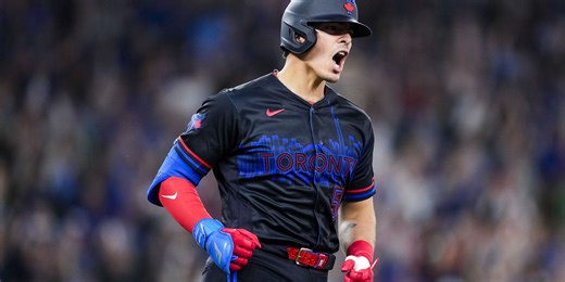 Valenzuela makes his mark with go-ahead blast for 1st MLB HR