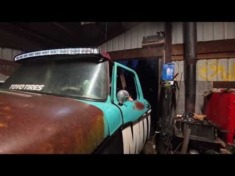 Big Nasty gets body panels and LED work after alternator install on the $30 motor.