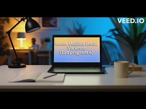 C Programming: Calculating Mean, Mode, Median, and Variance with Arrays | CP lab program 4
