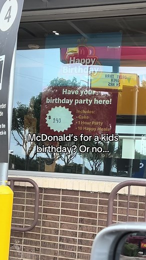 Mcdonald's: Perfect Choice for Kids' Birthday Parties
