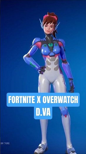 Fortnite DVa Skin | Fortnite x Overwatch