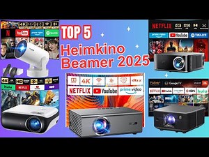 Heimkino Beamer Test 2025: Der große Beamer Vergleich | Top 5 Bestseller & Mini Beamer Kaufberatung