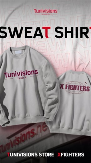 Tunivisions Store on Instagram: "DM US to order the new brushed fleece Sweat shirt Tunivisions X-FIGHTERS ❤️‍🔥 Price :55 dt# #dreambig #workhard #thinktunivisions #xfighters"