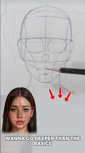 Head drawing, the Loomis way #loomismethod #drawing #beginnerarttips #portraitdrawing #sketch #art