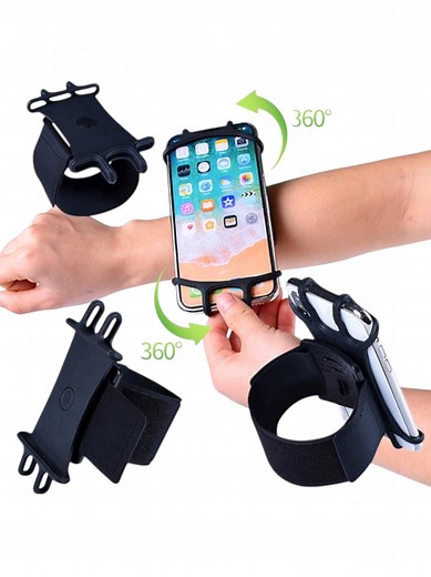Estuche Giratorio para Teléfonos - Ideal para Delivery y Ejercicio