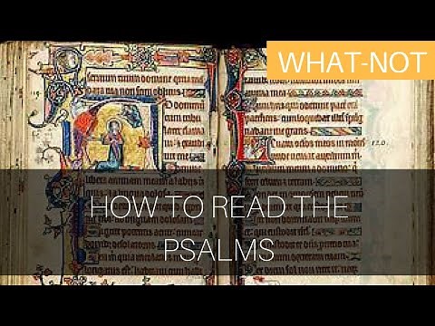 How to Read the Psalms