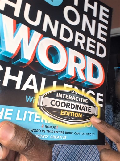 Do you run word searches with a group? If so, this changes everything. Teachers. Live hosts. Puzzle lovers with competitive families. No more guessing where someone found a word. No more scribbling coordinates in the margins. The 100 Word Challenge with Professor O — Interactive Coordinate Edition Same exact book. Just built for interactive play. Look for the badge👀 #WordSearch #PuzzleTok #TeachersOfTikTok #LiveStreamer #wordbo