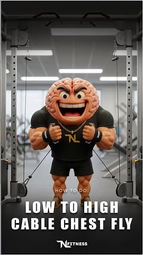 Low to High Cable Chest Fly