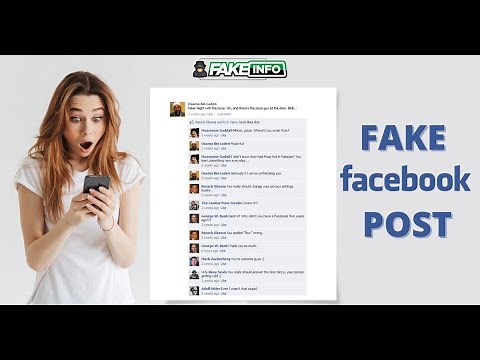 How to Create Fake FaceBook Post ? Facebook Fake Post Generator