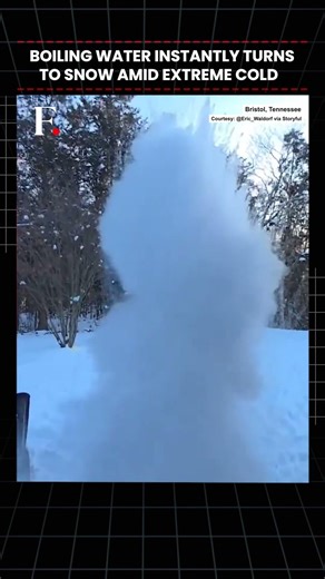 #FirstpostNews: Boiling Water Freezes Mid-Air | N18G