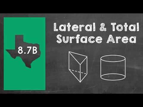 8.7B Lateral & Total Surface Area