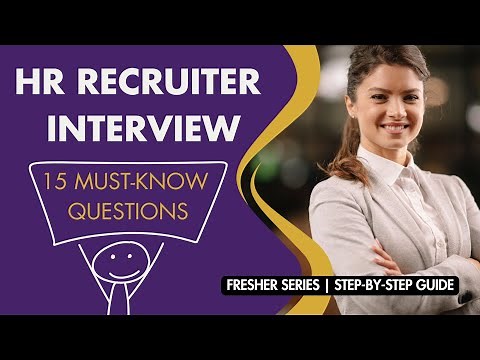 HR Recruiter Interview? Here’s EXACTLY What to Say (15 Questions for Freshers)