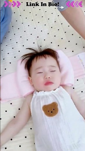 🛏️ Baby Head Shaping Pillow | Supportive & Gentle for Newborns