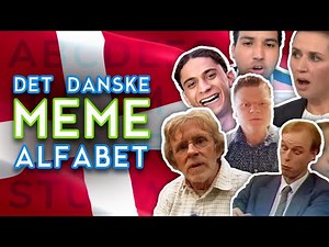 DET DANSKE MEME ALFABET