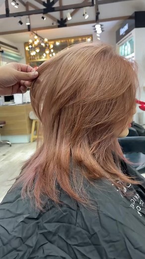 Mullet Haircut Transformation at Santo 24 Salon