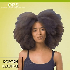The bigger the hair. The harder they stare. ORS Olive Oil Wrap Set Mousse is perfect for wrapping or setting your hair and giving it the Monday volume it deserves. | ORS Hair Care