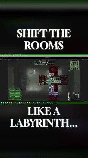 You Can Control the Dungeon?! #indiegame #solodev #unity #dungeon #scifi #cubecrawler #devlog