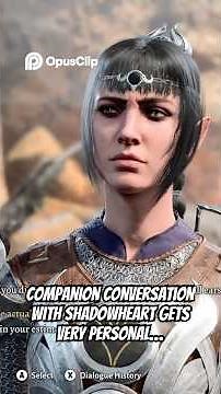 This Baldur’s Gate 3 Companion Conversation with Shadowheart Gets VERY Personal… I Wasn’t Ready