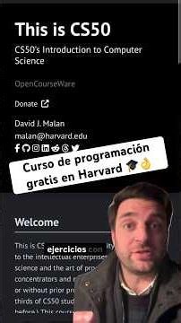 🚨 CURSO DE PROGRAMACIÓN EN HARVARD 100% GRATIS (Y CON CERTIFICADO) 🎓
