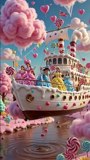 Journey Through The Wonderscape on The Candy Cruise