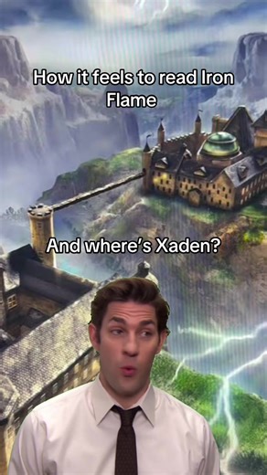 He’s off being ✨Dark and mysterious✨ 🤤🤤 #fourthwing #ironflame #empyreanseries #romantasy #xaden