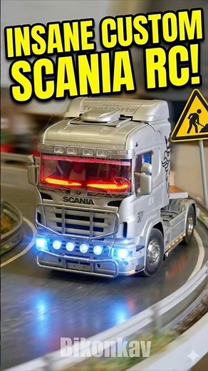 Insane RC Scania Custom Build: The Detail is Unreal! 🤯✨