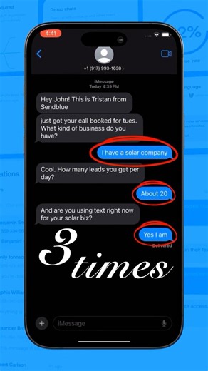 The 3 Replies Rule in SMS Marketing #iMessage #BusinessTexting #smsmarketing #sms