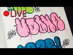 🔥PRACTICANDO BOMBAS GRAFFITI EN DIRECTO🔥