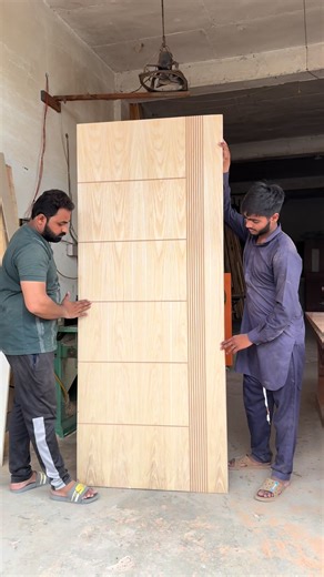 Creative Ash Wood Plywood Door Design Ideas