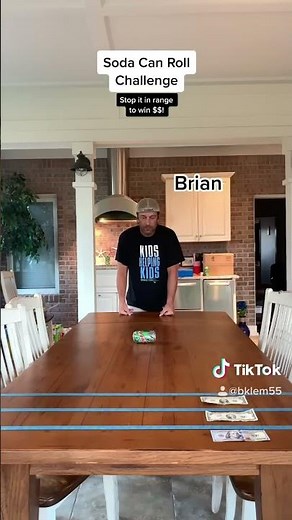 Soda Can Roll Challenge!