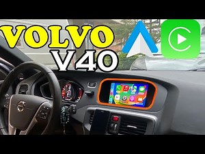 VOLVO V40(2015-2018) Orjinal Ekrana Kablosuz CarPlay & AndroidAuto Mirorlink Geri Görüş Kamerası