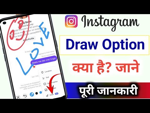 Instagram chat draw option Kya hai | Instagram chat draw matlab kya hai