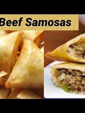SUPER DELICIOUS BEEF SAMOSAS-How to make delicious Beef samosas-Arabic style samosa Filling