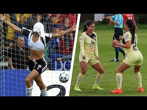 Crazy Goal Celebrations in WOMEN's Football