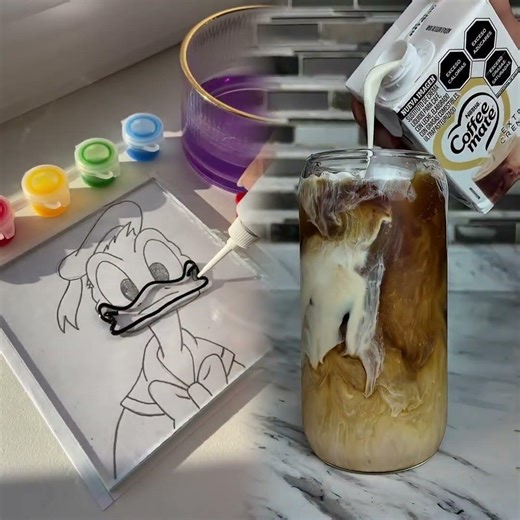 Café con Agua de Coco 😱🥥☕️ #sisomosgemelos #receta #cafe #coco #recetafacil