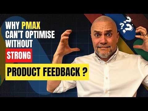 Why PMAX Cant Optimise Without A Strong Product Feed #googleads #ppc #ecommerce #ecommercemarketing