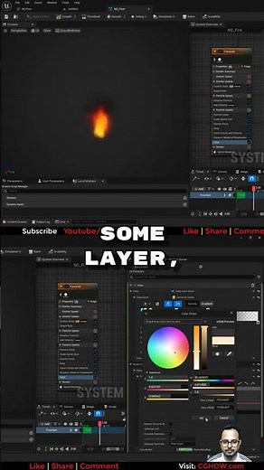 Enhancing Smoke Visibility in Unreal Engine 5.5 #shorts