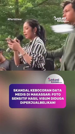 Bekasikinian.com on Instagram: "Selebgram asal Makassar, Nira, menggelar aksi unjuk rasa di depan Polda Sulawesi Selatan (12/02/2026). Ia menuding pihak RS Bhayangkara Makassar lalai dalam menjaga kerahasiaan dokumen medisnya. Nira menyebut hasil visum yang bersifat rahasia, termasuk foto area intim, diduga bocor ke publik hingga diperjualbelikan. "Saya tidak mencari pembenaran, saya menuntut hak privasi yang dirampas," tegasnya dalam orasi tersebut. Sudah 5 bulan Nira berjuang melawan tekanan s