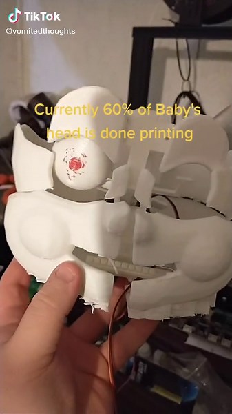 Circus Baby Animatronic Update: Printing Progress and Setbacks