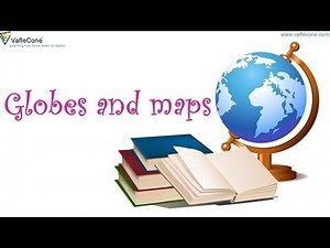 Globes and maps l class 4 l Social science l Types of Maps #Vaflecone