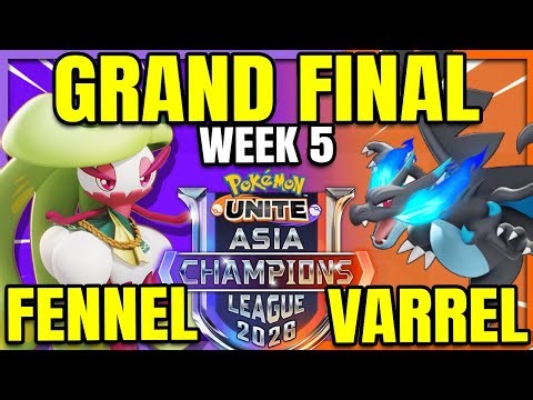 GRAND FINAL Fennel vs Varrel - ACL Japan | Pokemon Unite