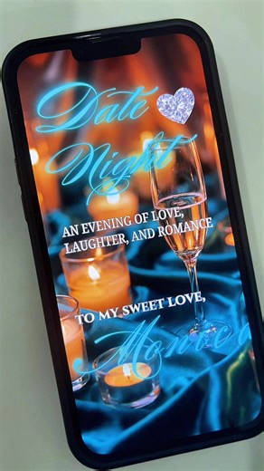 Custom made for a client. Designed templates available in the bio #dateideas #datenightideas #datenight