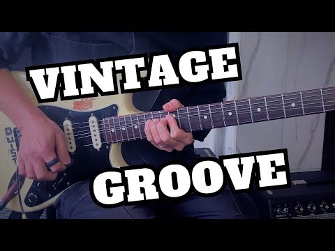 Vintage Groove Guitar Backing Track - E Dorian Jam