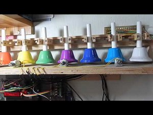 Exemplo de controle de sinos com arduino