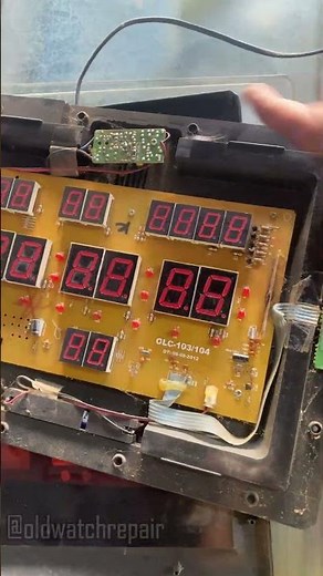 Dead Digital Clock Restored in Minutes! ⚡⌚#WatchRepair #ASMR #Shorts