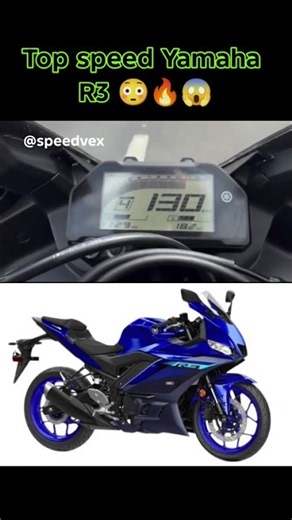 Yamaha R3 Top Speed 🔥 | YZF-R3 Full Speed Test & Exhaust Sound 🏍️💨