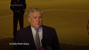 Sick children from Gaza arrive in Italy with their families