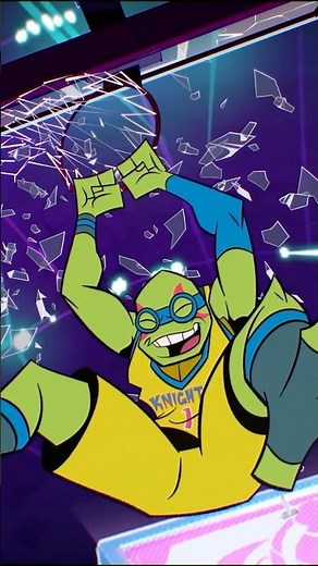 Go Ninja, Go Ninja, GO! 🏀 #tmnt