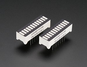 NEW PRODUCTS – Bi-Color (Red/Green) 12-LED 2 Pack & 24-Bar Bargraph w/I2C Backpack Kit