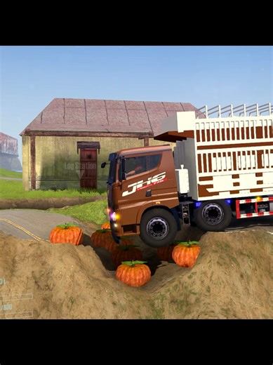 Episode122: Truck Spin Tire Mud Mercedes, Simulation Game #mudrunner #spintires #simulation